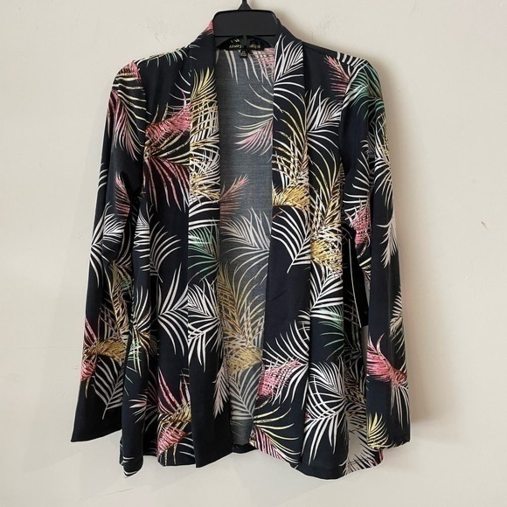 Always Indigo Women Cardigan Size XL